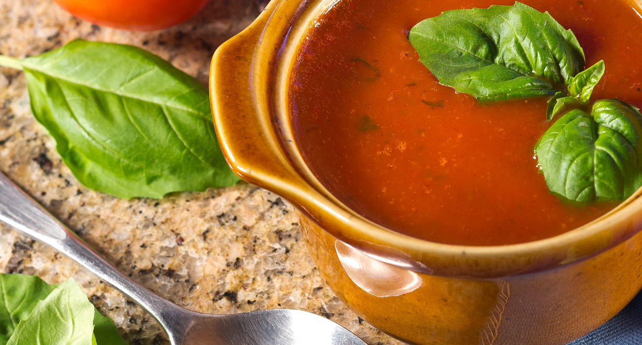 Tomaten-Basilikum-Suppe - SMARTh Fit me
